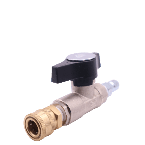 Dn10 Ball Valve w: Quick Connects 5
