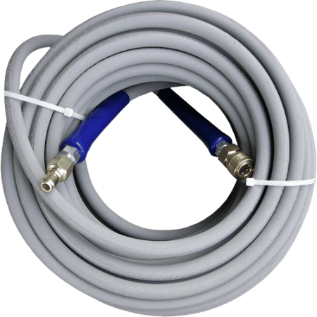 100ft x 4000PSI Non-Marking Pressure Hose 3/8″, With Quick Connects